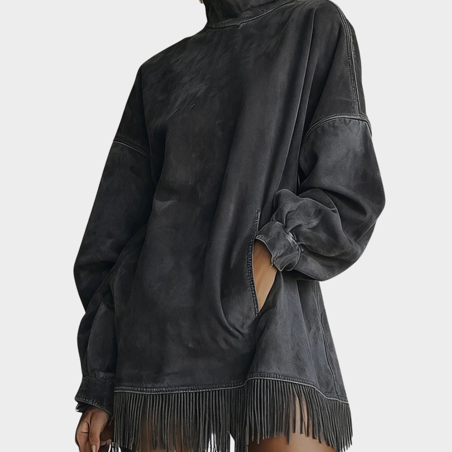 Mini Dress with Fringes - Pauline