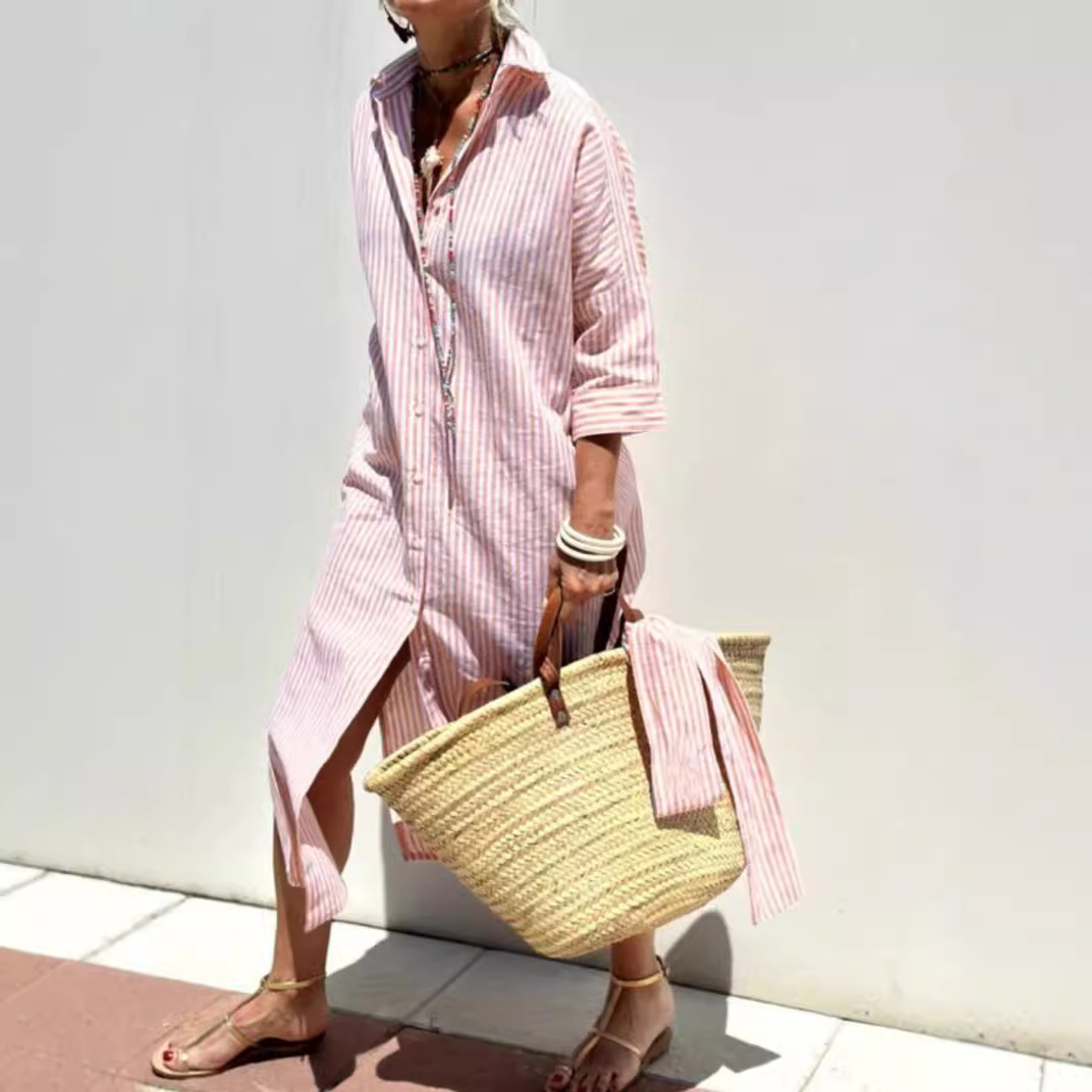 Striped Dress - Gina