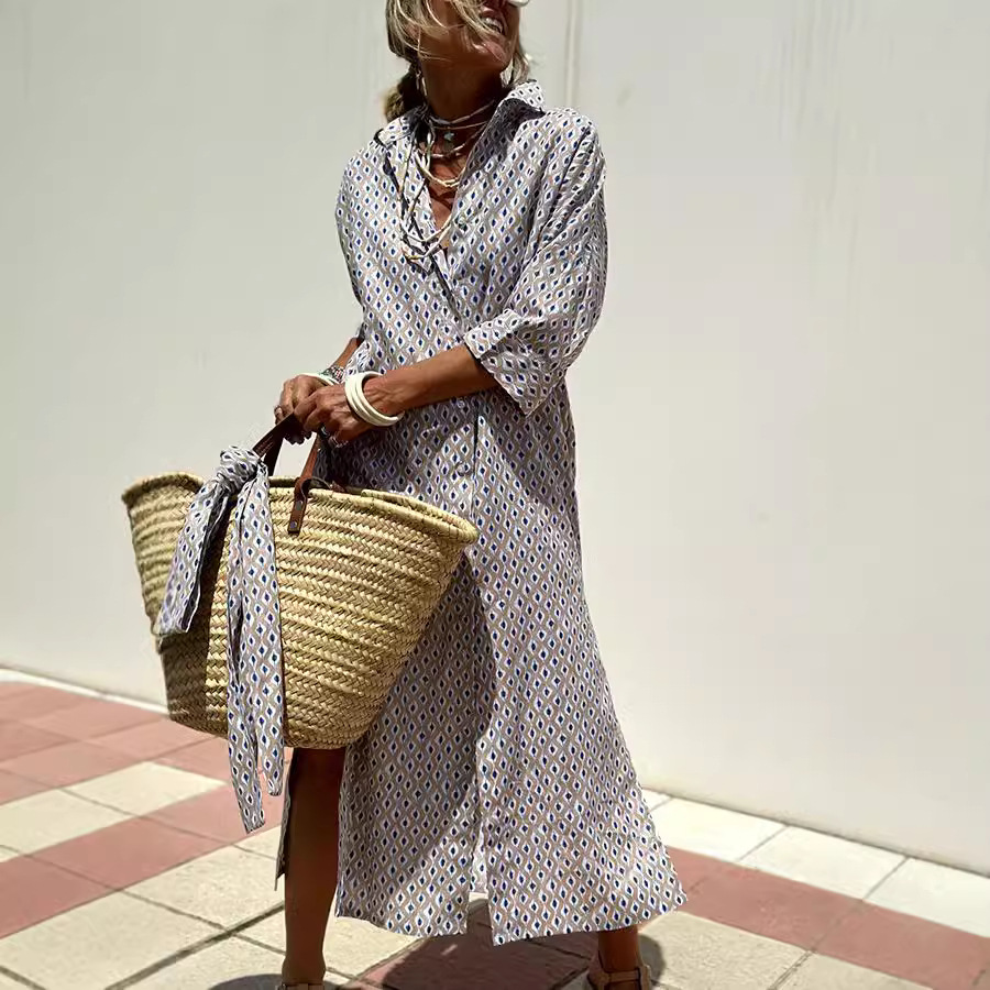 Striped Dress - Gina