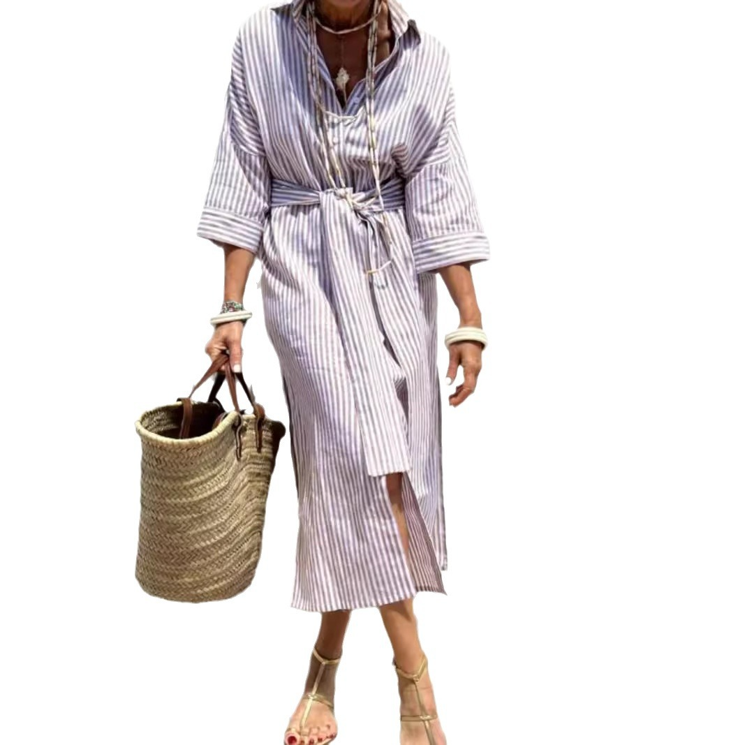 Striped Dress - Gina