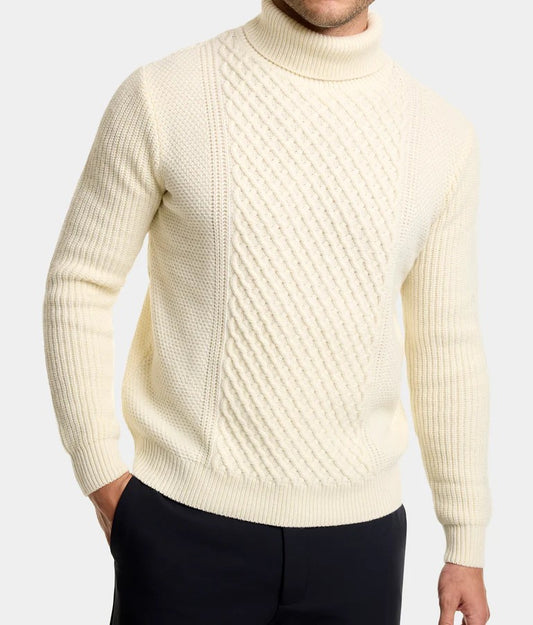 Cable Turtleneck - Nick