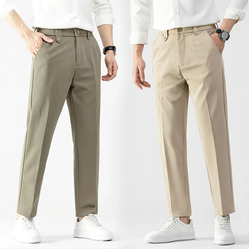 Benno - Legere Herren Stretch-Chinohose mit klassischer Passform