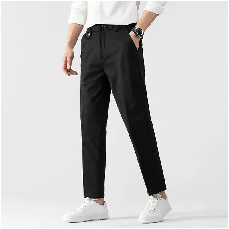 Benno - Legere Herren Stretch-Chinohose mit klassischer Passform