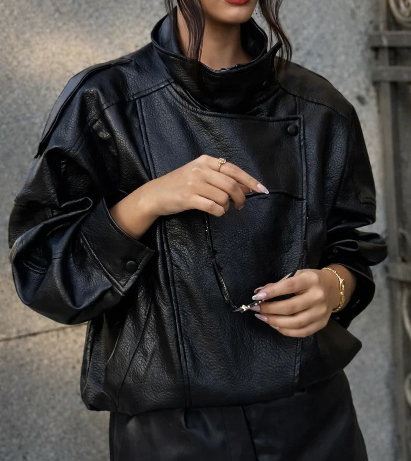 Oversized Faux Jacket