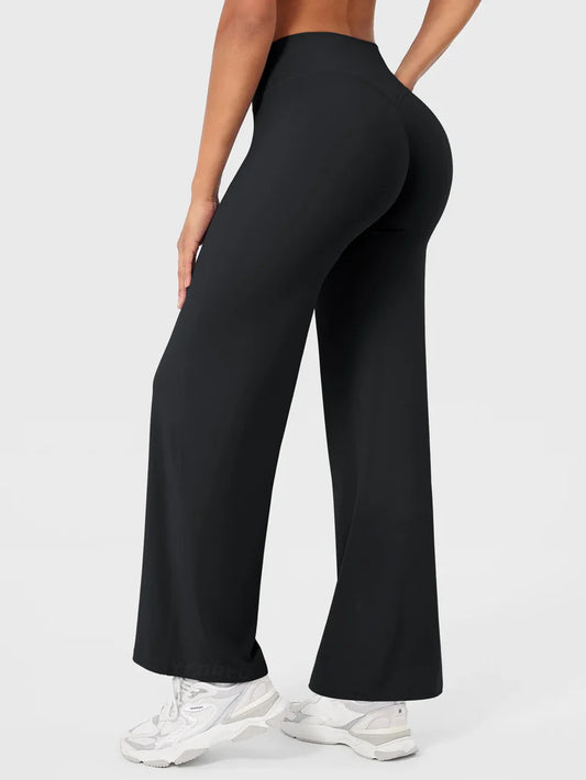 High-Waisted Straight Leggings
