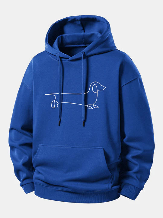 Dachshund Printed Hoodie