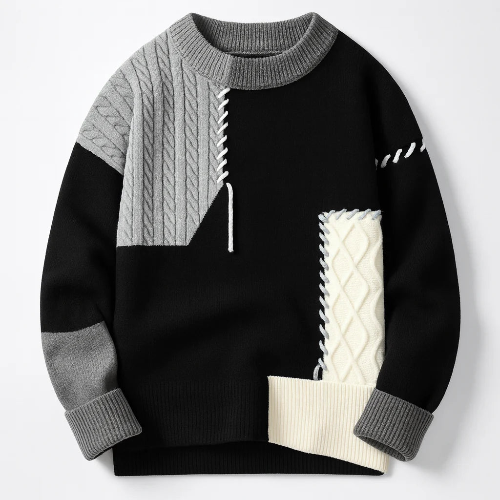 Patchwork Sweater - Eddy