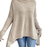 Ladies’ Long Roll Neck Jumper