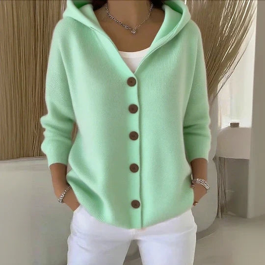 Women’s Hooded Knit Cardigan