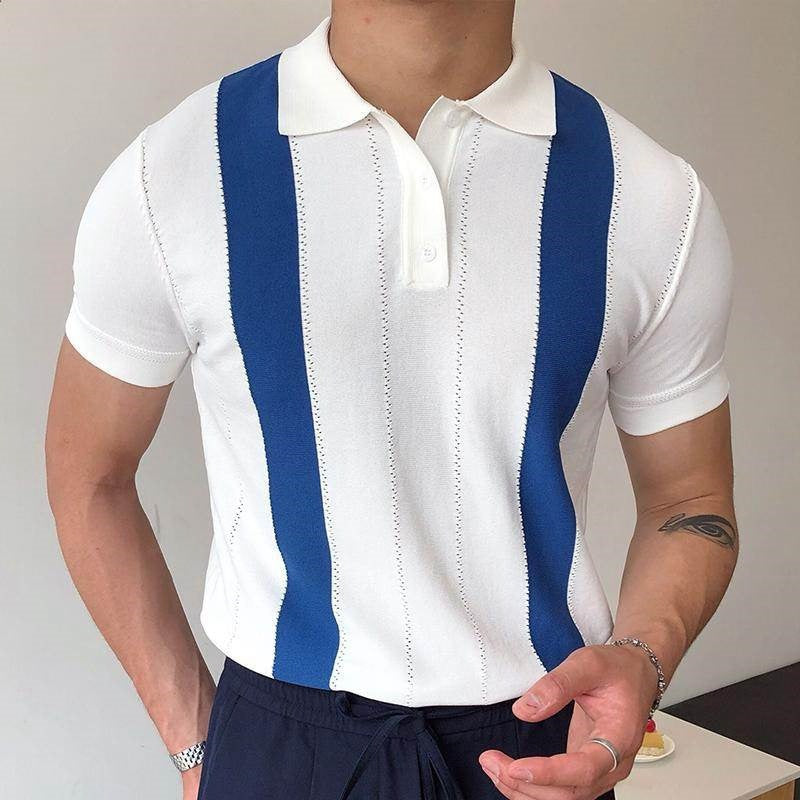 Striped Polo - Giancarlo