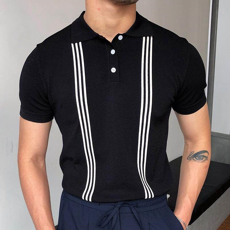 Striped Polo - Giancarlo