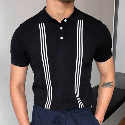 Striped Polo - Giancarlo