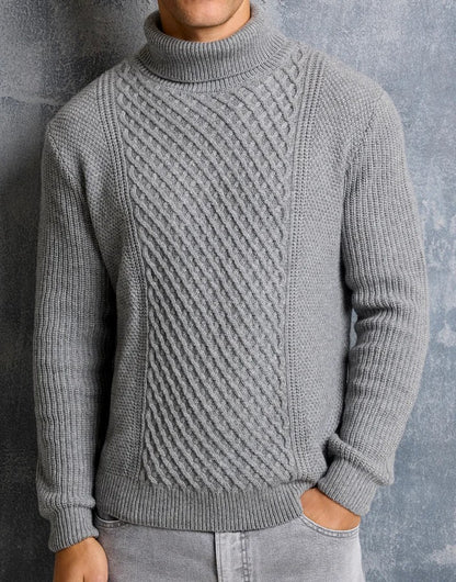 Cable Turtleneck - Nick