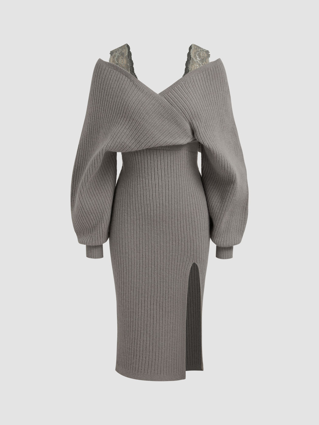 Off-Shoulder Dress - Rosemary