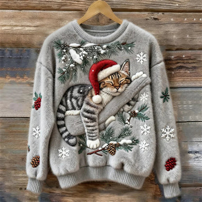 Christmas sweater - Kitty
