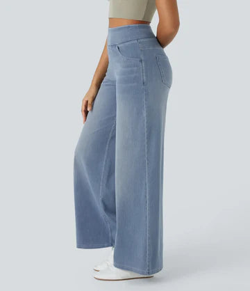Denim Stretch Pants - Julia