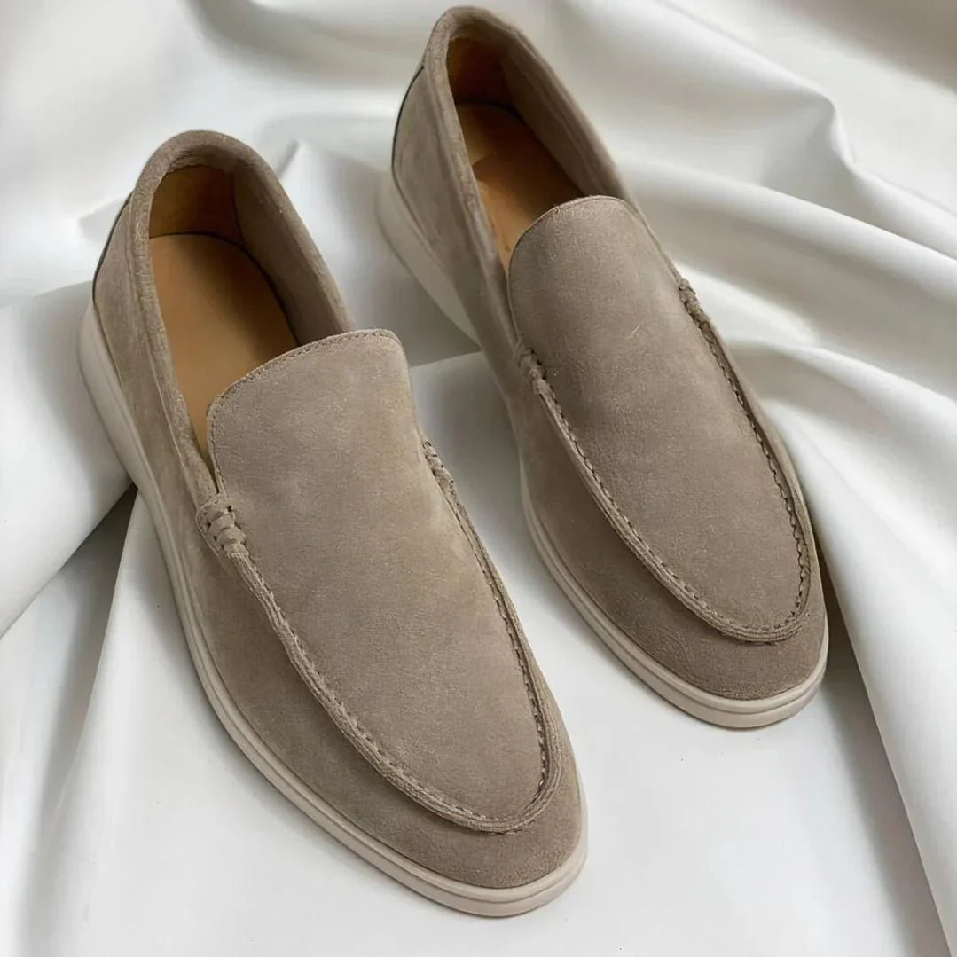 Suede Loafers - Lorenze