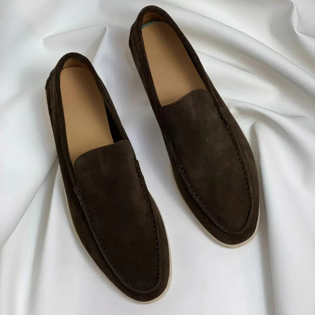 Suede Loafers - Lorenze