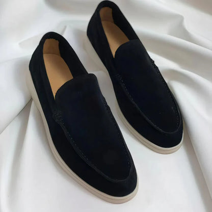 Suede Loafers - Lorenze