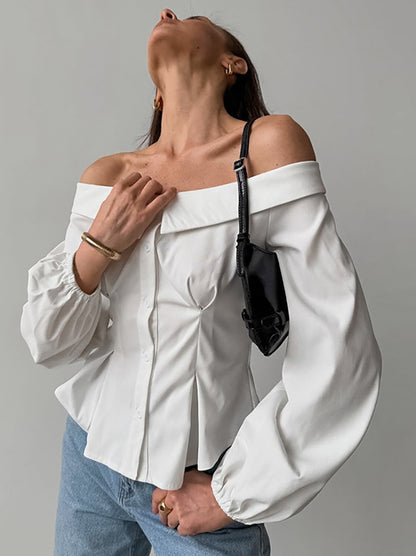 One-Shoulder Blouse - Lieve