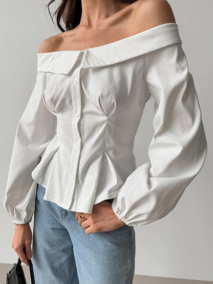 One-Shoulder Blouse - Lieve