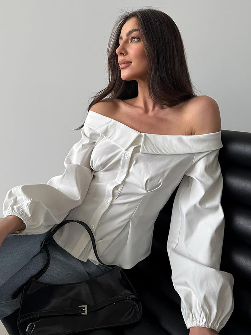 One-Shoulder Blouse - Lieve