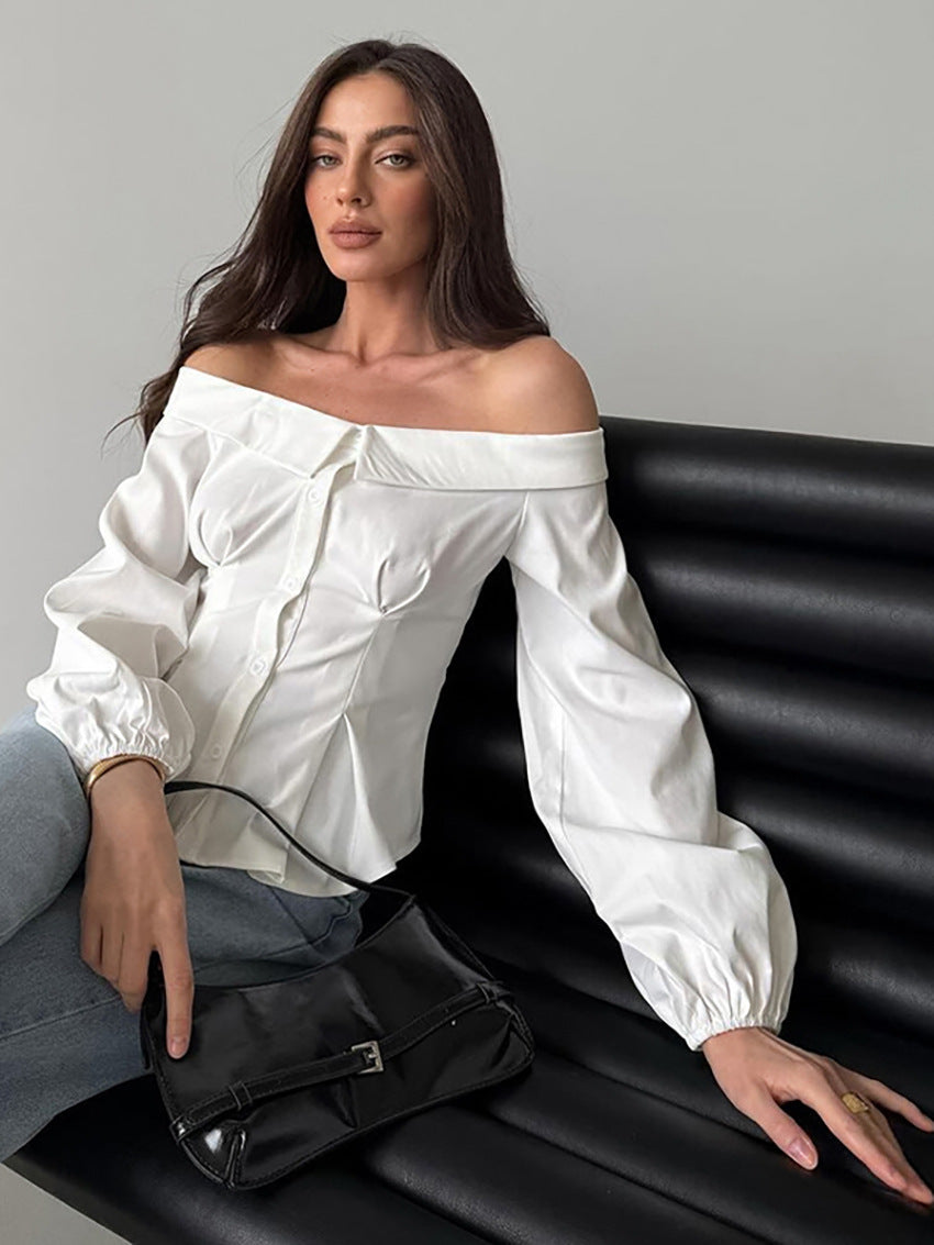 One-Shoulder Blouse - Lieve