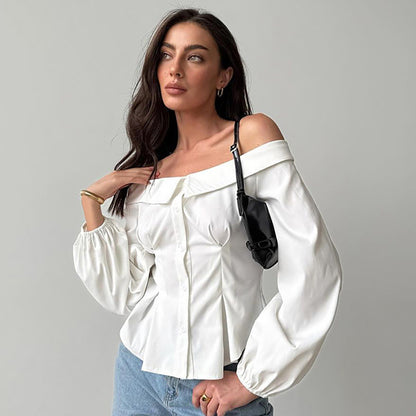 One-Shoulder Blouse - Lieve