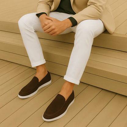 Suede Loafers - Lorenze