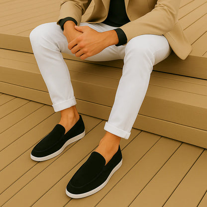 Suede Loafers - Lorenze