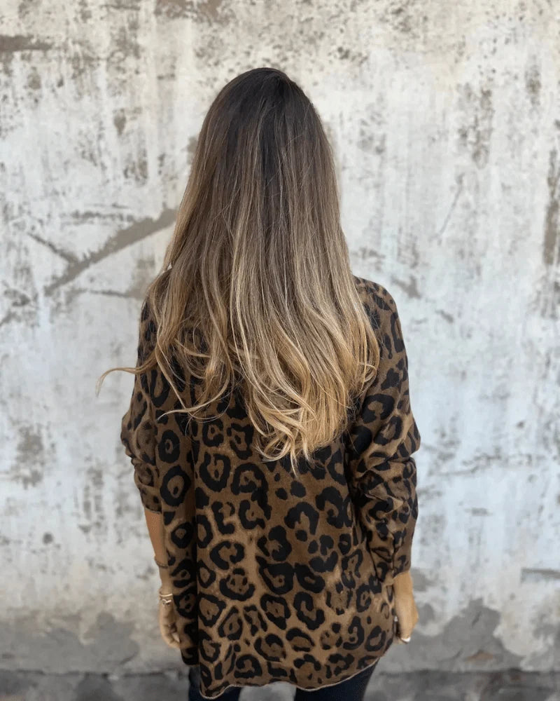 Leopard Print Top - Maelin