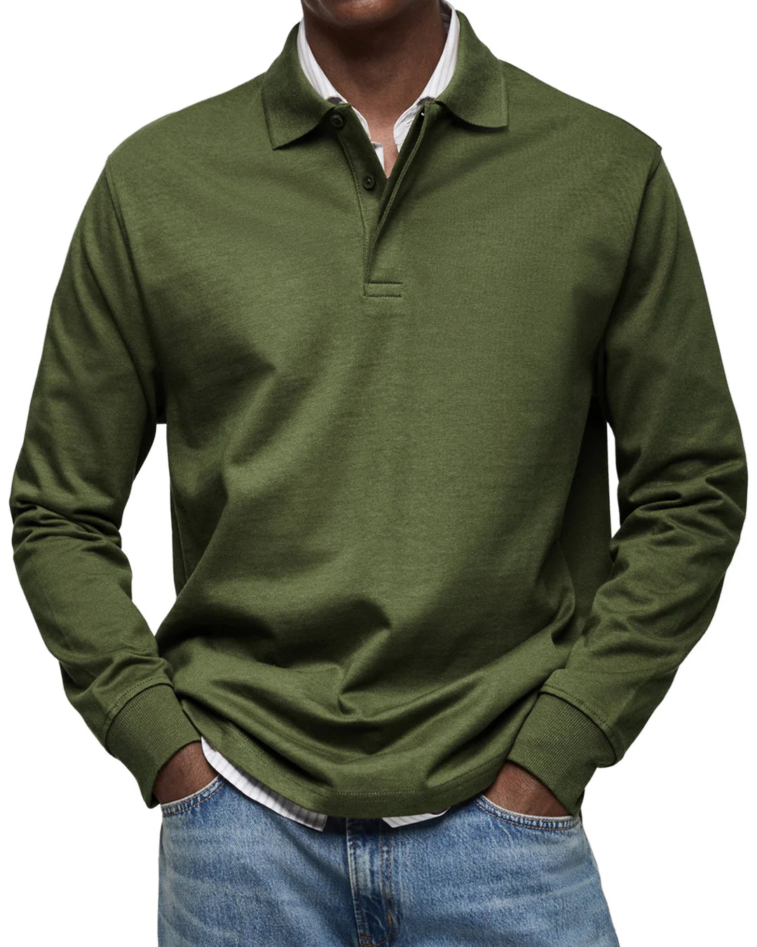 Long Sleeve Polo - Maxim