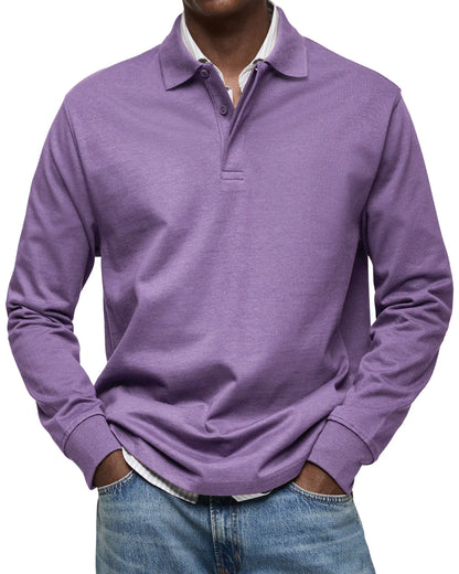 Long Sleeve Polo - Maxim