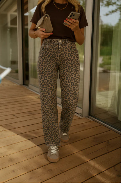 Leopard Print Pants - Nala