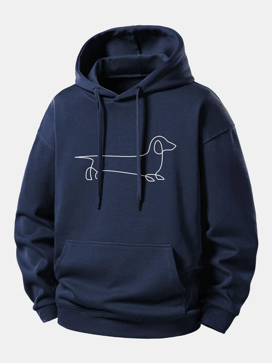 Dachshund Printed Hoodie