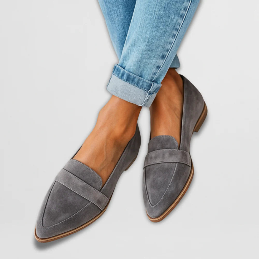 Suede Loafers - Nora