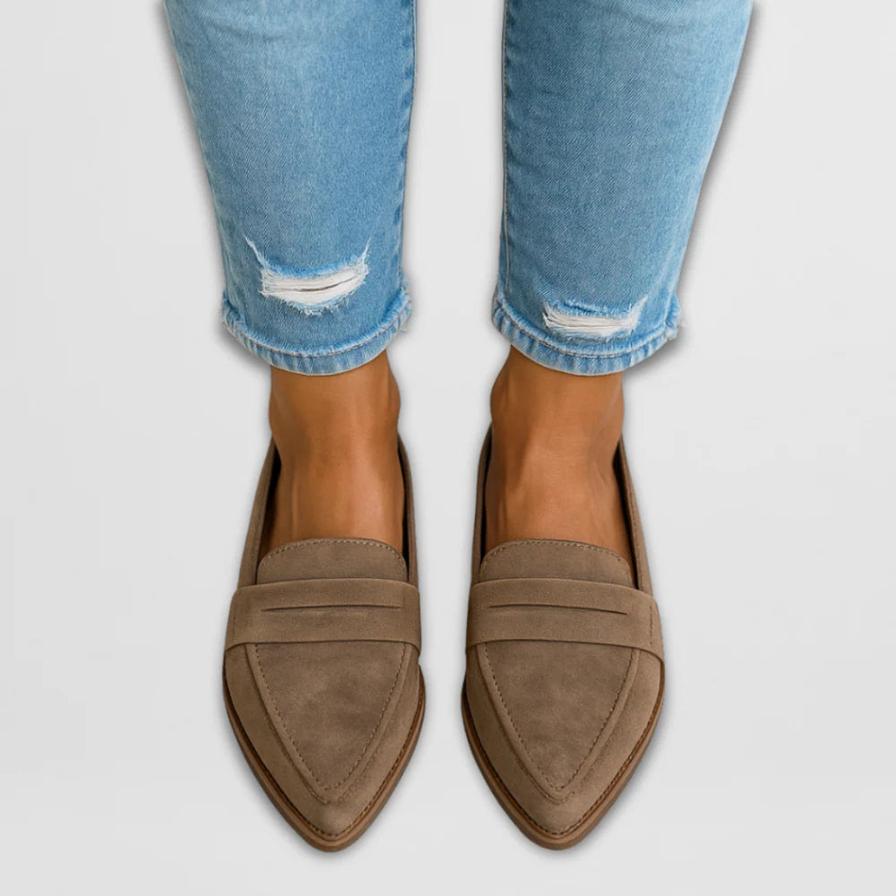 Suede Loafers - Nora