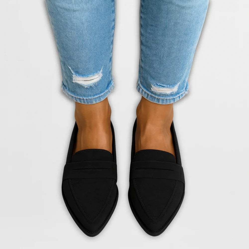 Suede Loafers - Nora