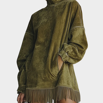 Mini Dress with Fringes - Pauline