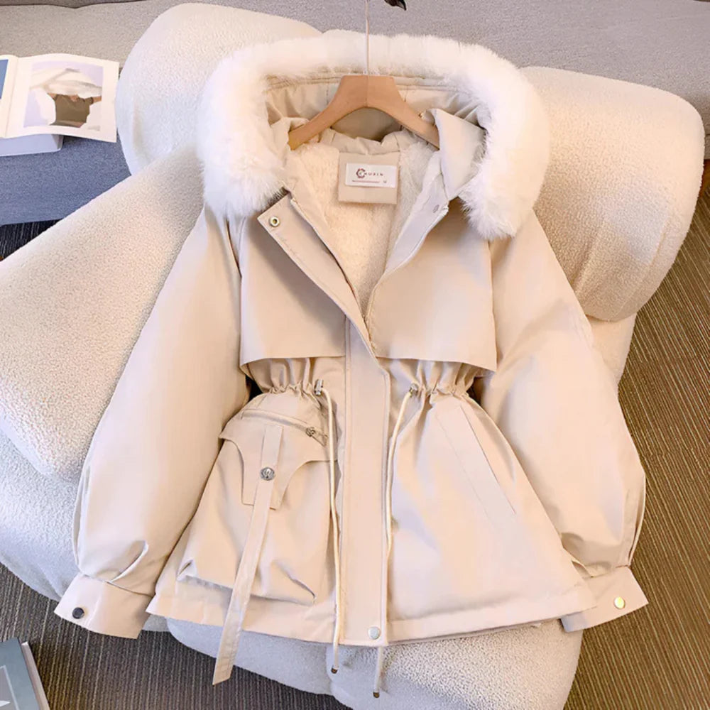 Elegant Winter Coat - Poppy