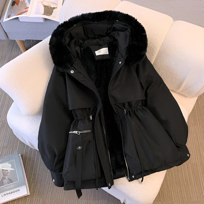 Elegant Winter Coat - Poppy