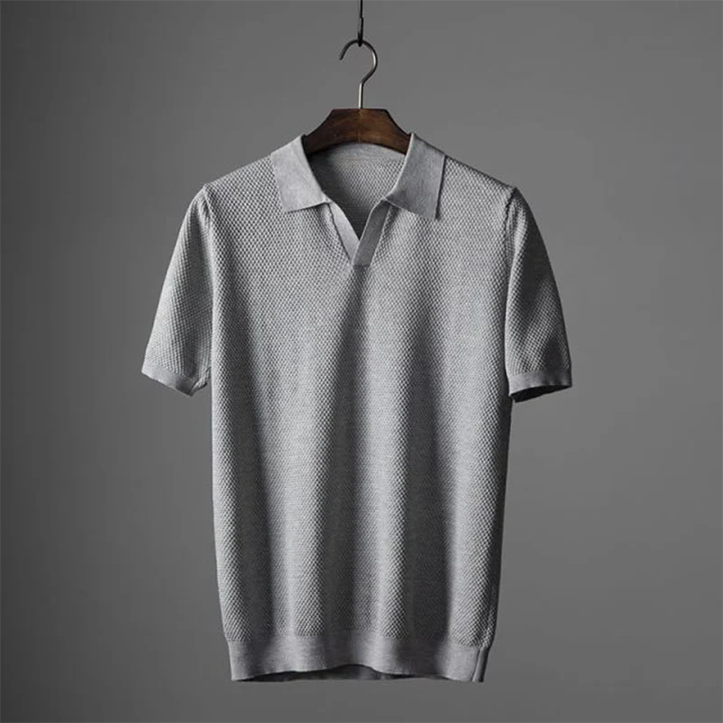Tom Harley - Knitted polo shirt for men