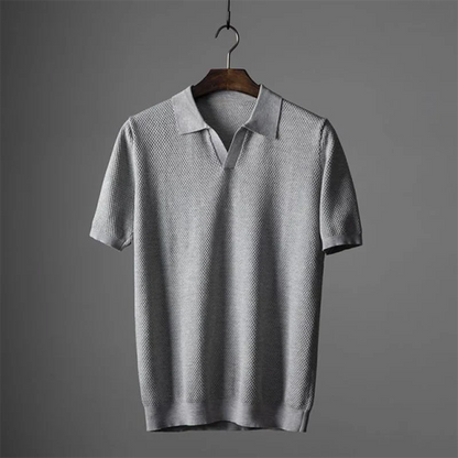 Tom Harley - Knitted polo shirt for men