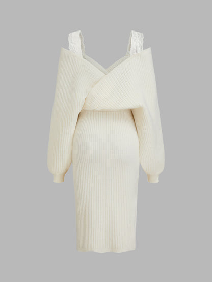 Off-Shoulder Dress - Rosemary